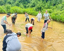 Std VIII Field trip to Forganic farm Khopoli